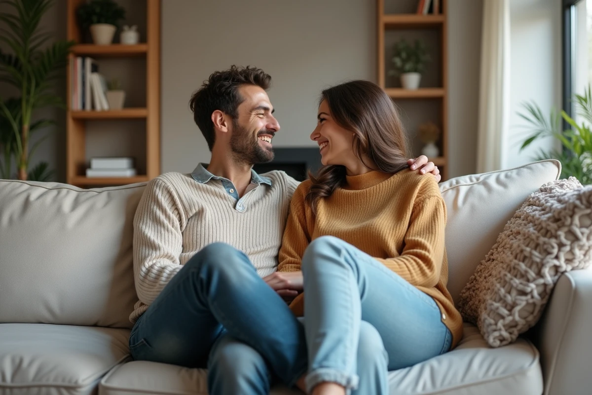 Fréquence moyenne des rapports sexuels chez les couples