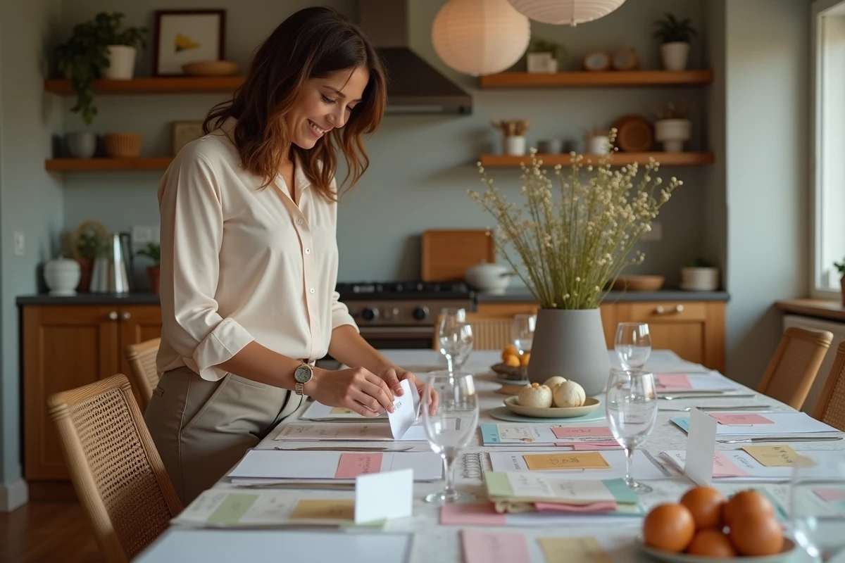 Organisation pratique pour le programme d&rsquo;une fête